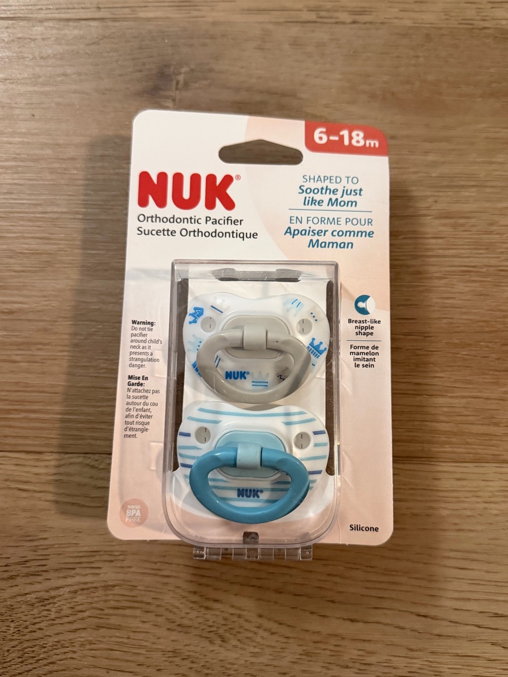 NEW! 6-18m NUK Orthodontic Pacifier 2pack